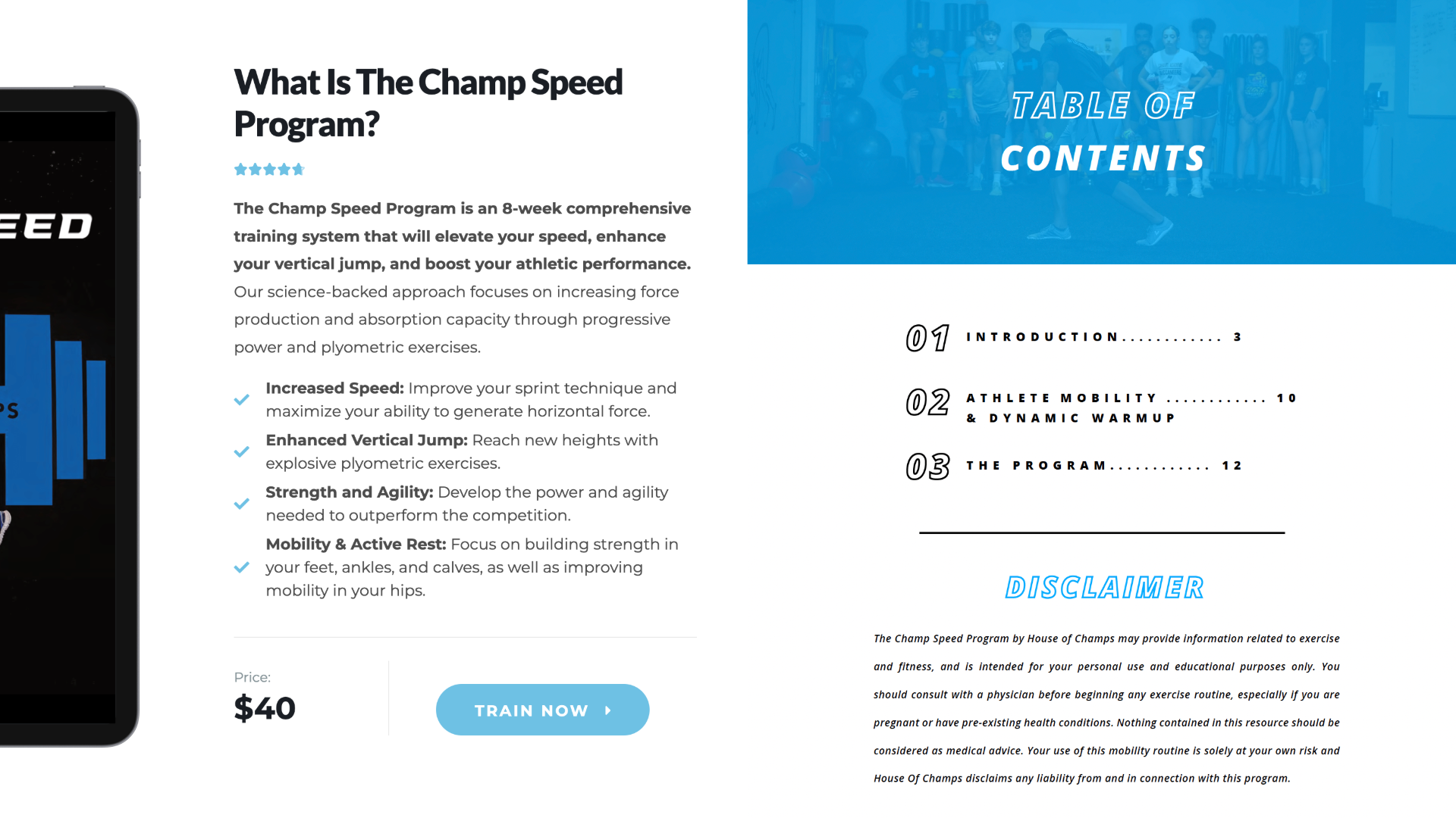 House of Champs digital product